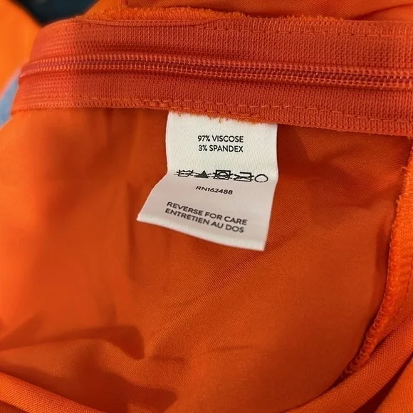 LITA by Ciara Tie Front Jumpsuit Cherry Tomato - Picture 5 of 6